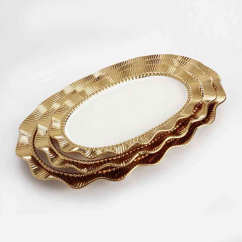 Lot de 3 Assiettes de Présentation — vue 4