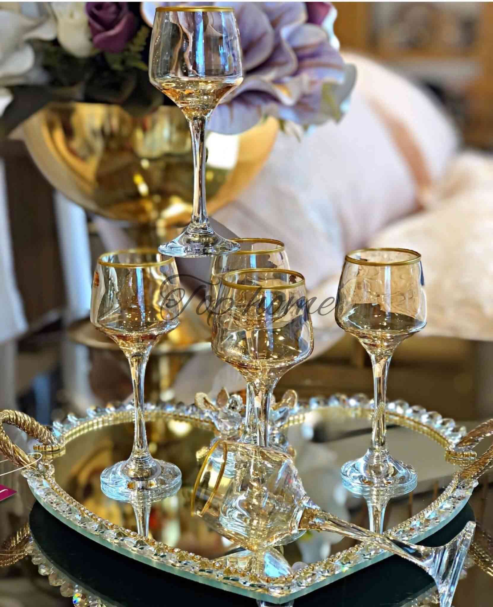 Lot de 6 Coupes à Zrir En Verre — vue 4