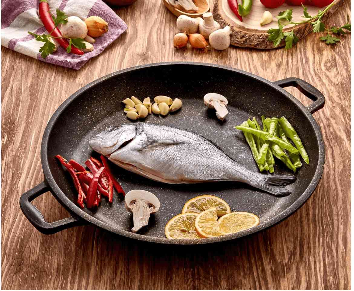 Poêle a paella en granit 36cm