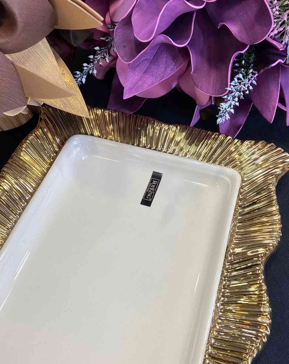 Plat de présentation En Porcelaine — vue 4