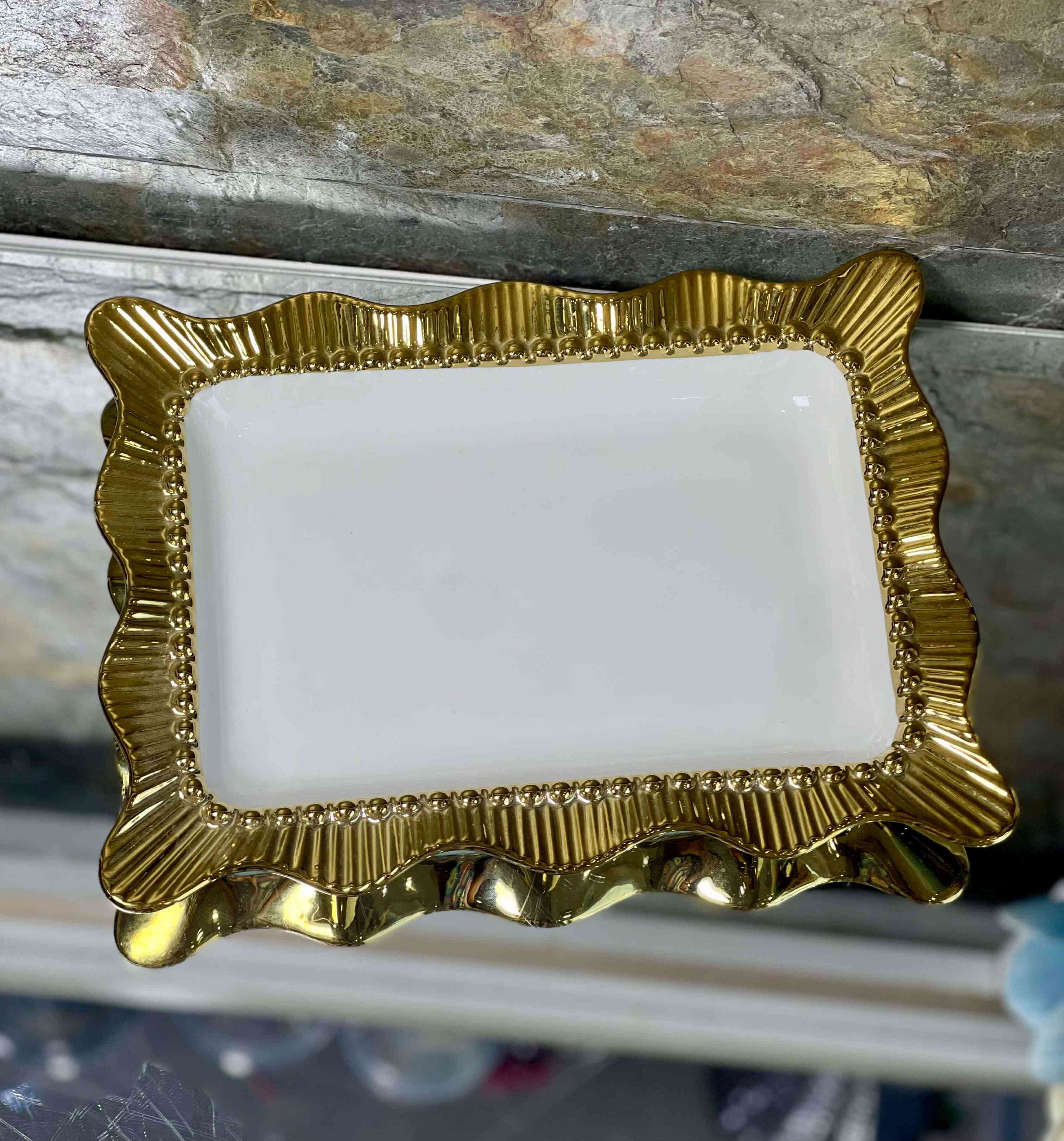 Plat de présentation Rectangulaire 19*14.5cm — vue 3