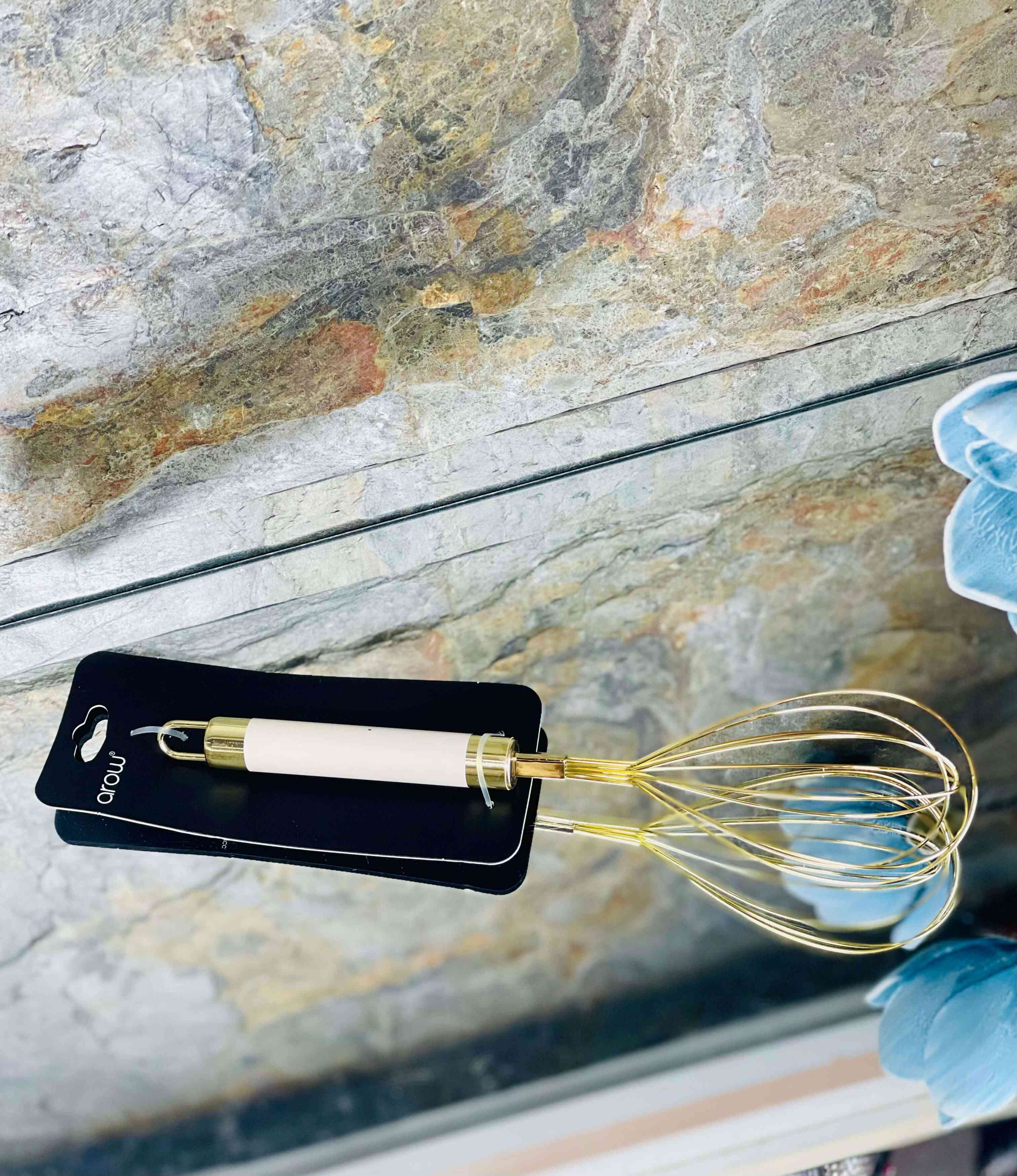 Fouet manuel en acier inoxydable — vue 3