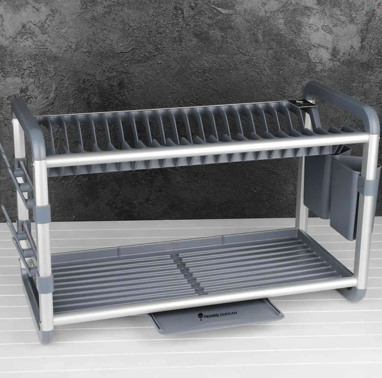 Égouttoir à Vaisselle Aluminium