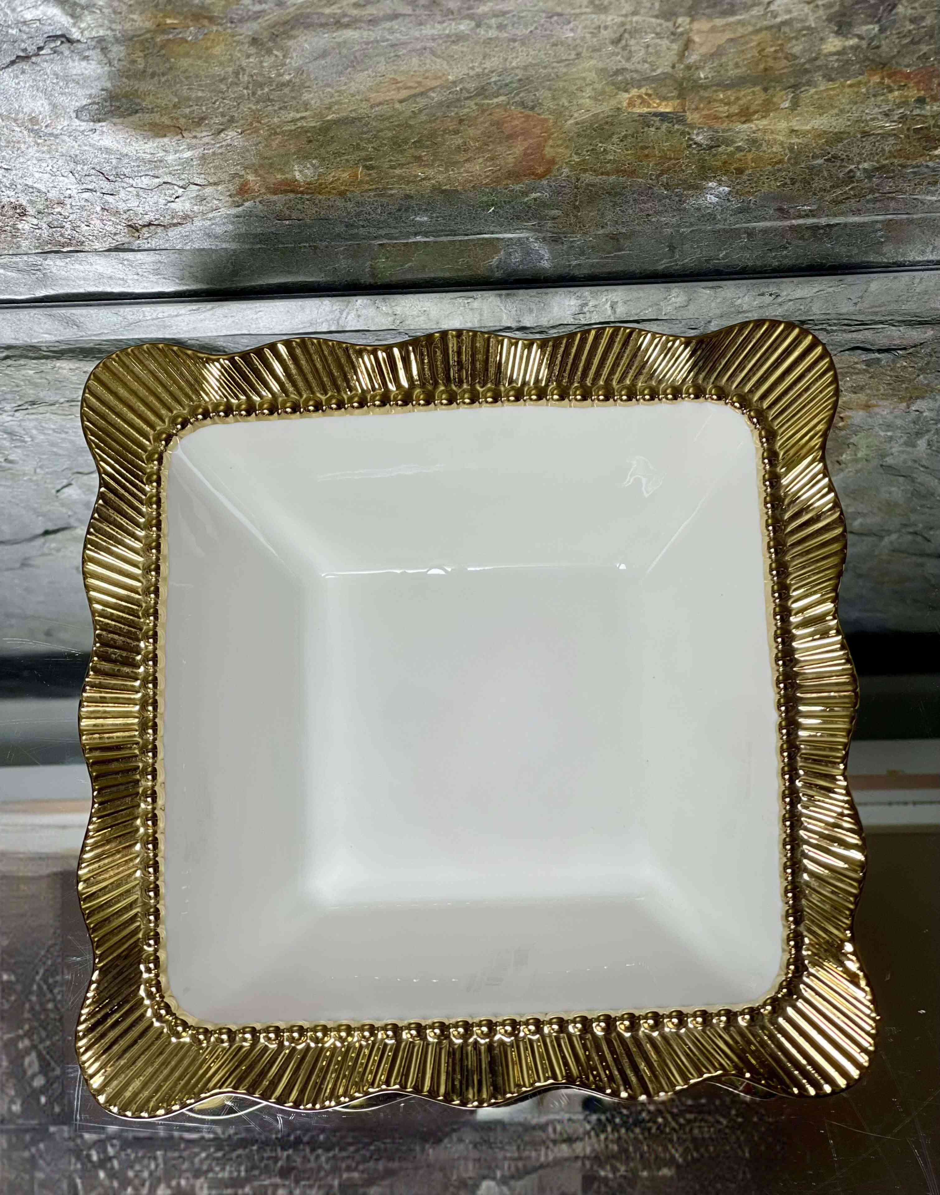 Saladier de Presentation Carré 21*21*6cm — vue 3