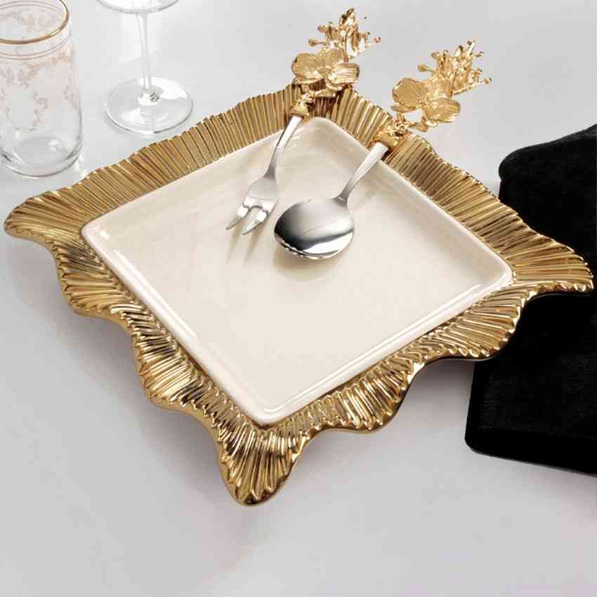 Plat de présentation En Porcelaine	