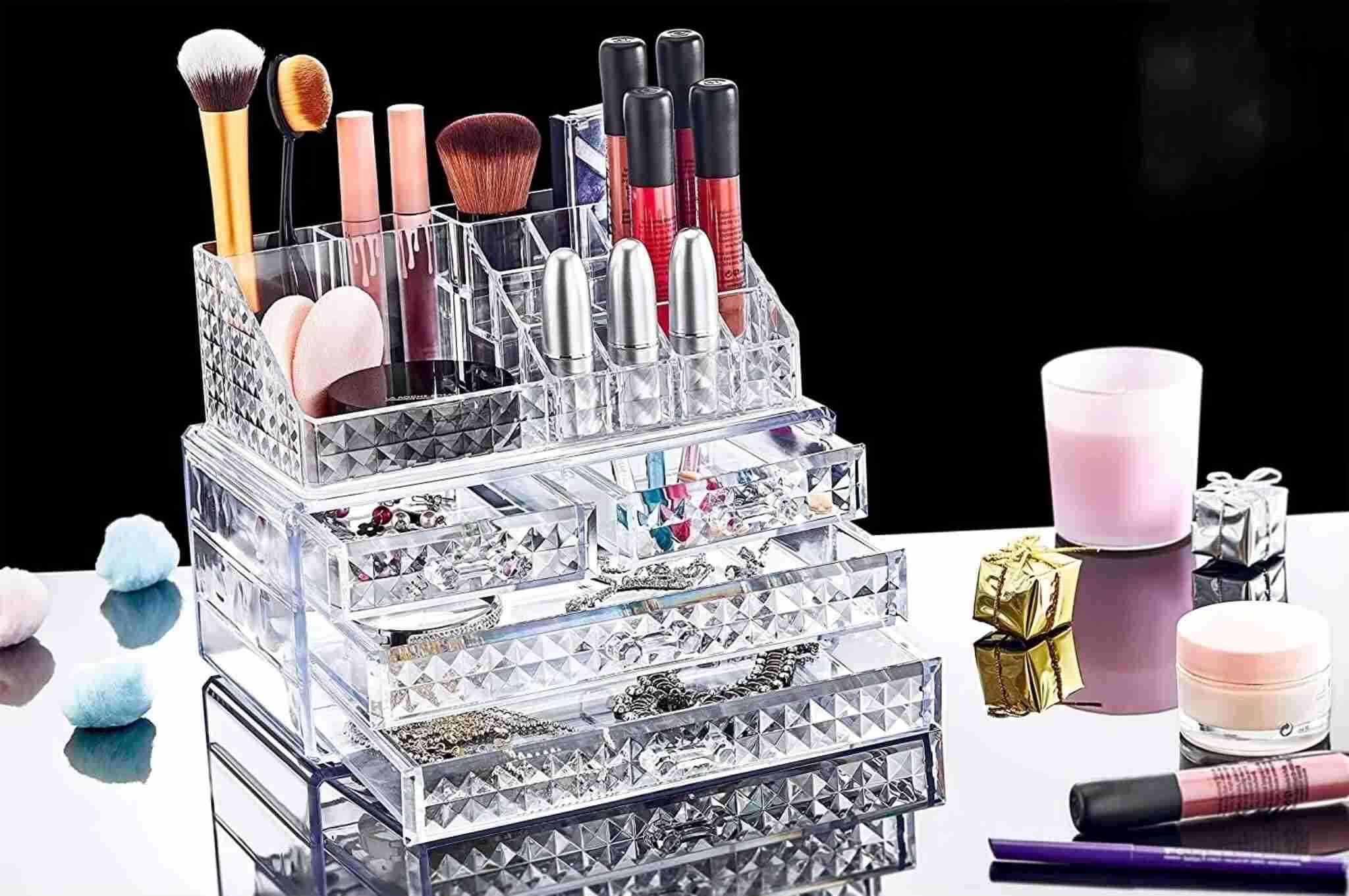 Organisateur de Maquillage avec 4 Tiroirs -cosmétique