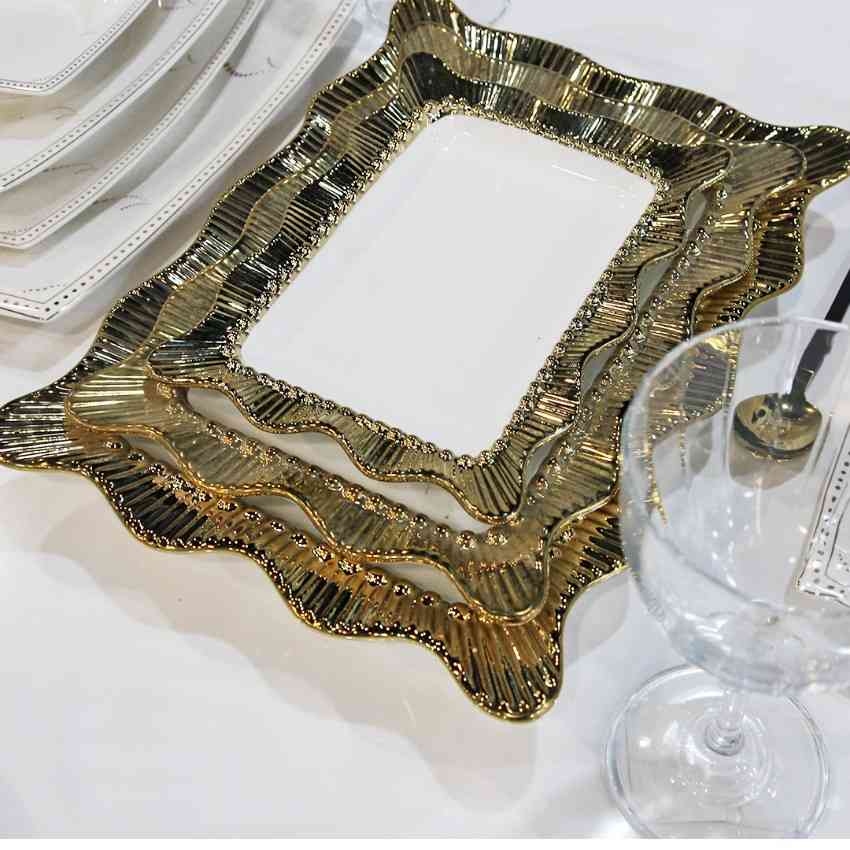 Lot de 3 Assiettes de Présentation	