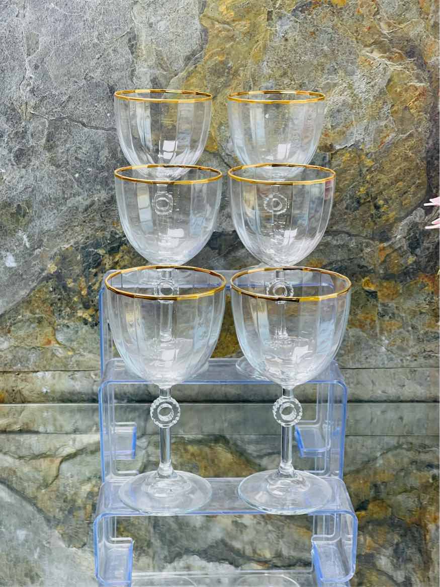 Service à Coupe 6 pièces en verre	
