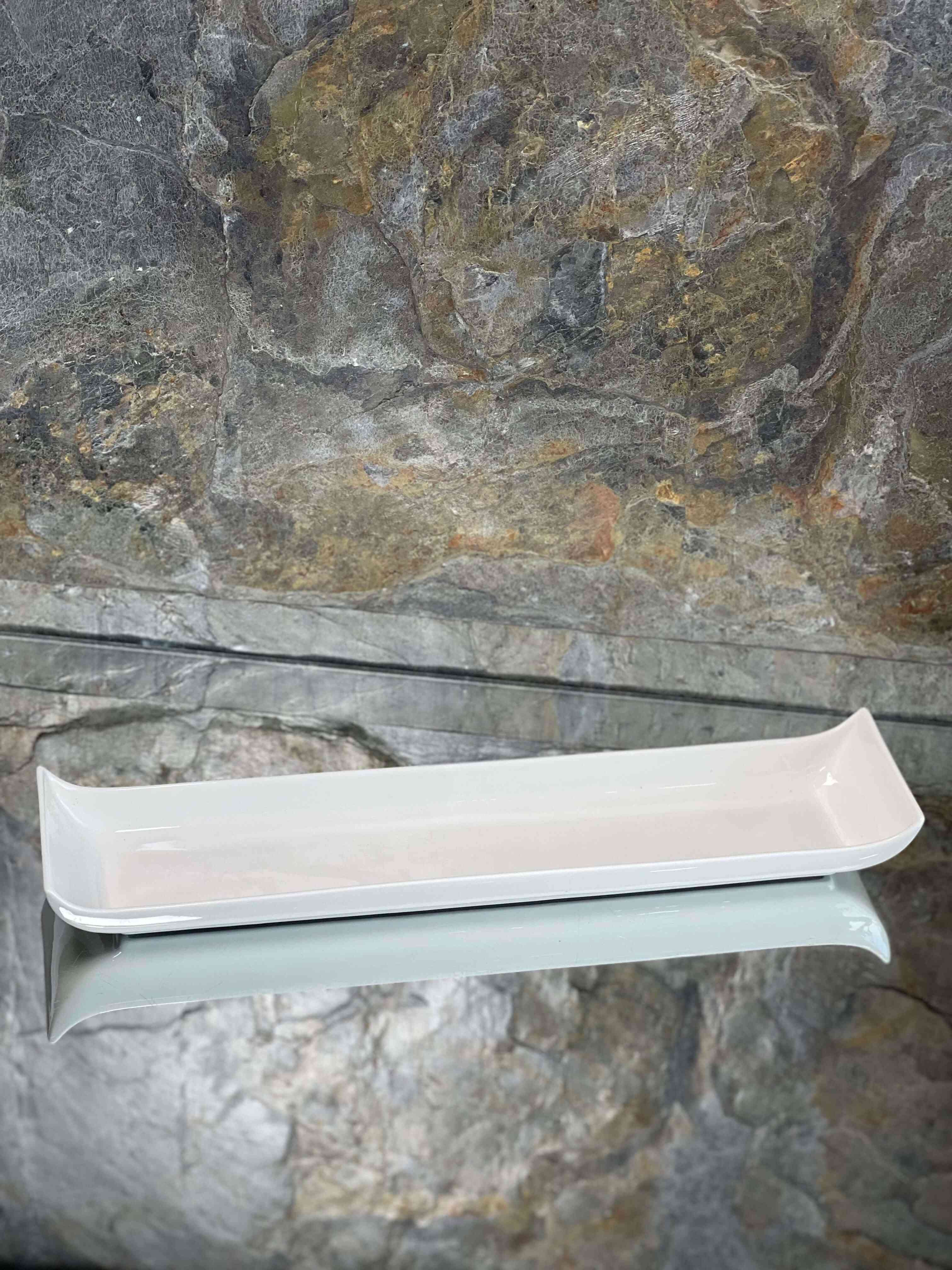  Plat Porcelaine Blanche 41*10cm 