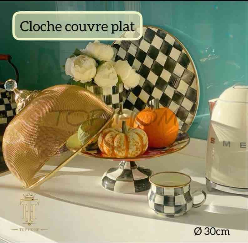 Cloche inoxydable Doré