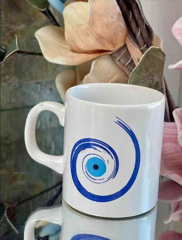 Mug En porcelaine (œil) 