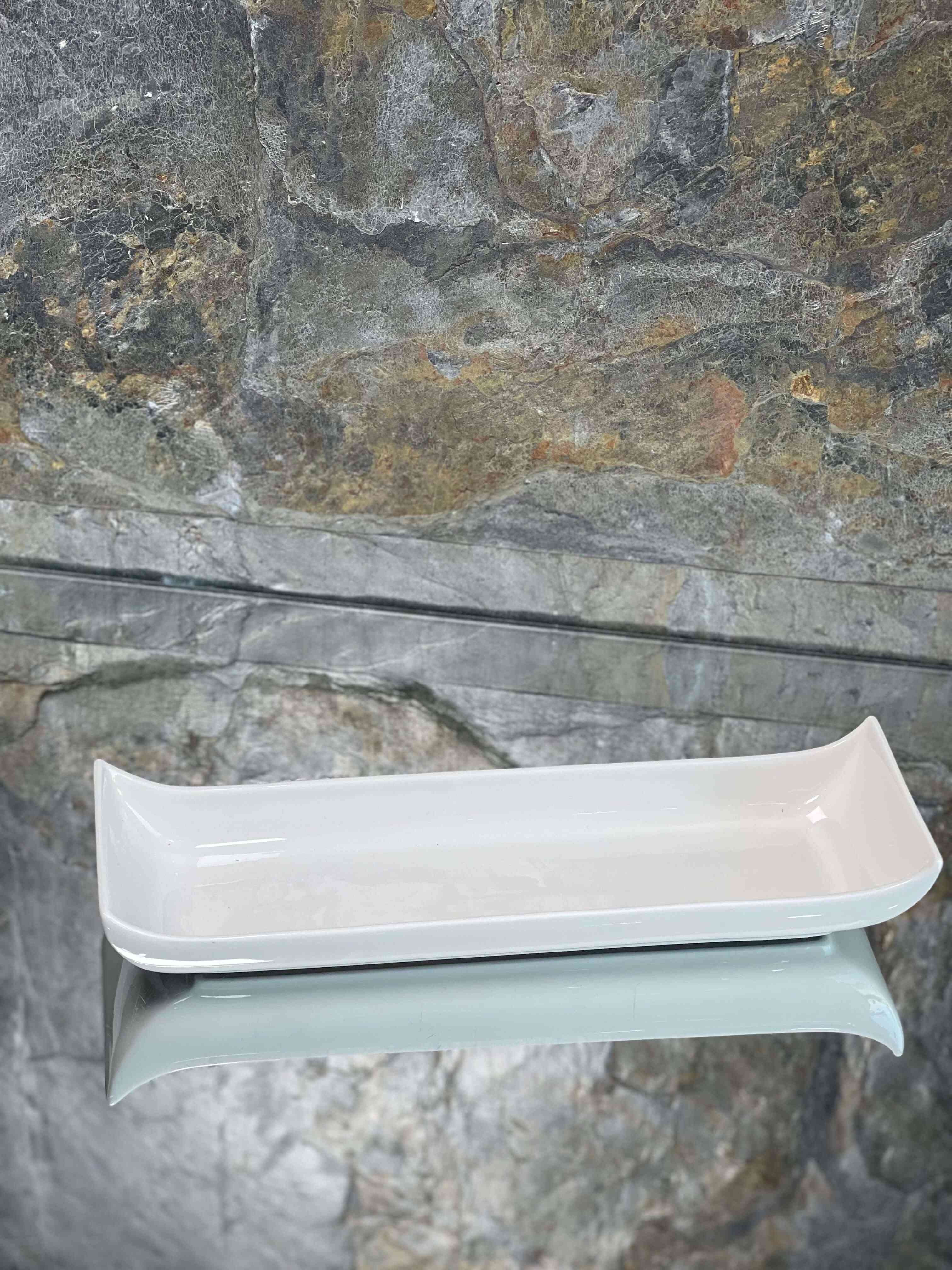  Plat Porcelaine Blanche 30*9cm
