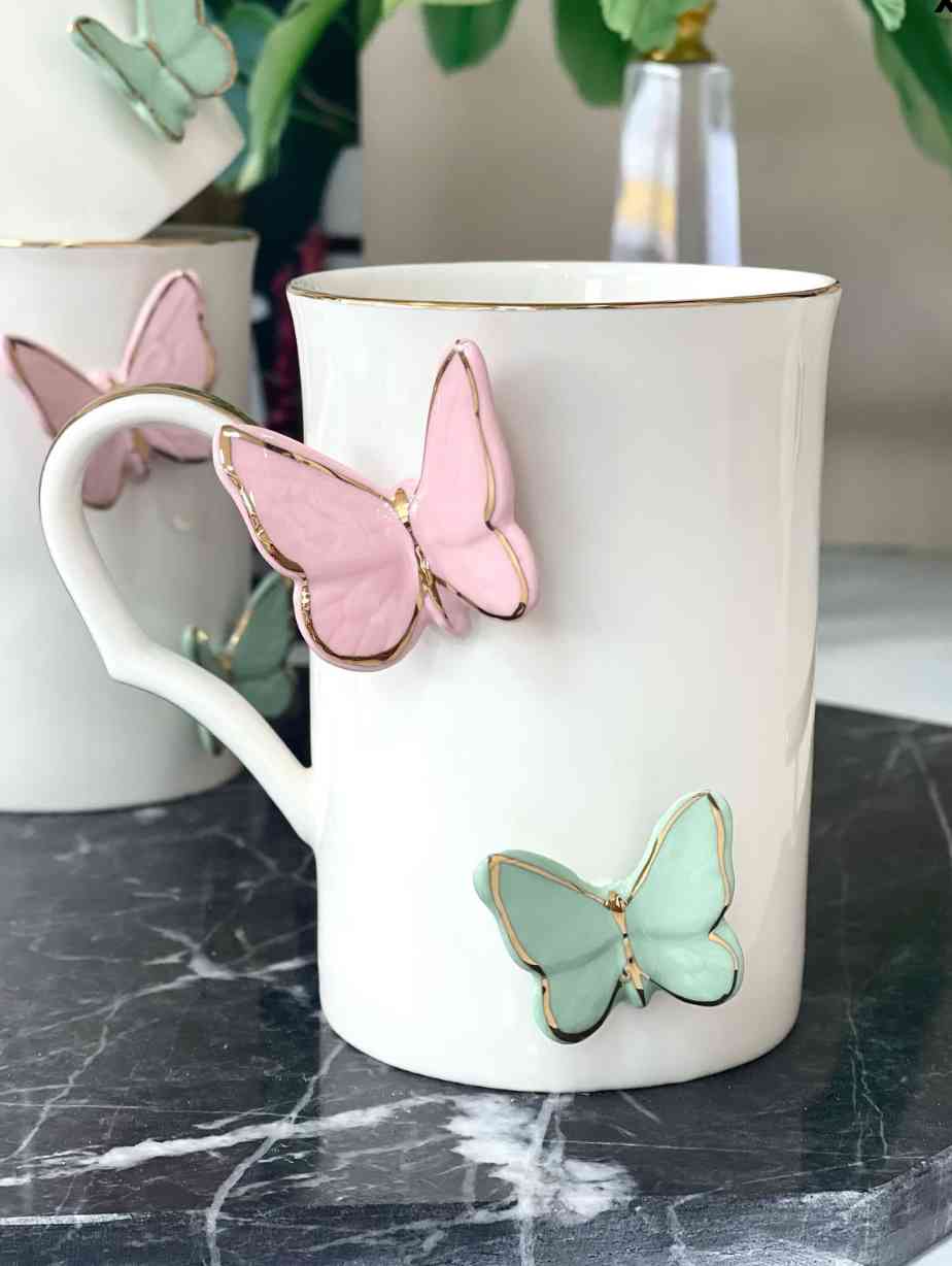 Mug papillon 