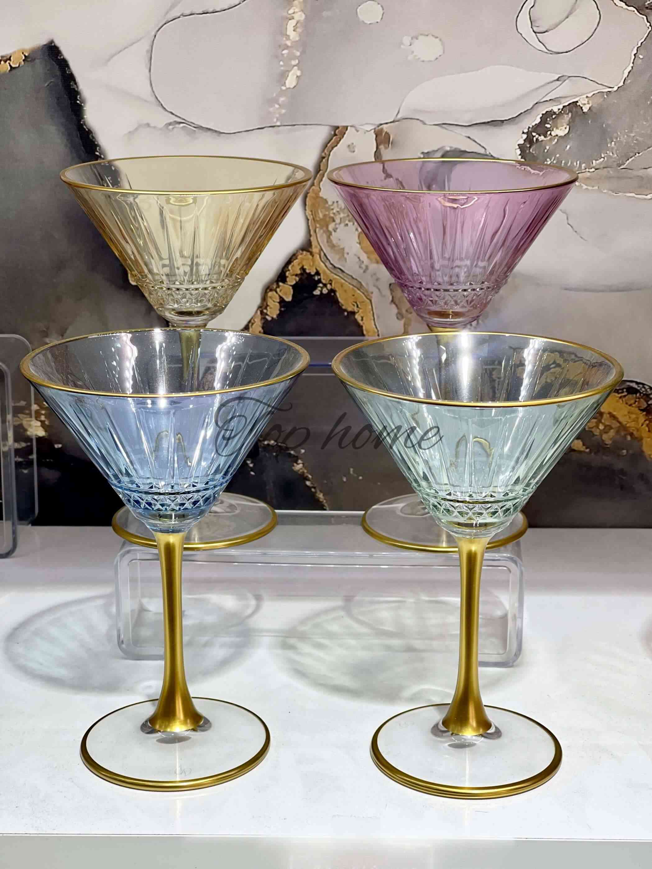 Lot de 4 verres à longue tige – 250 ml 