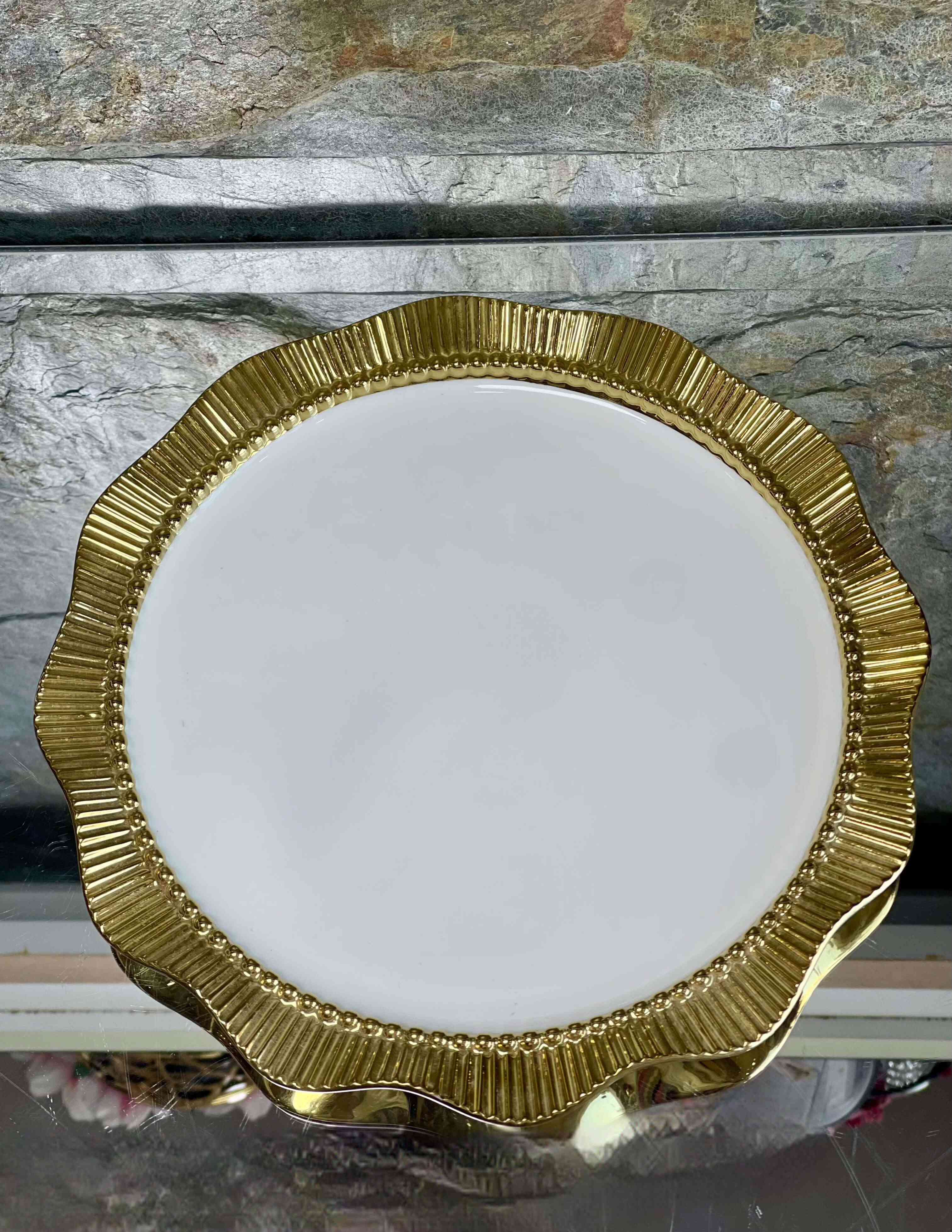 Plat de Présentation Rond 25 cm 