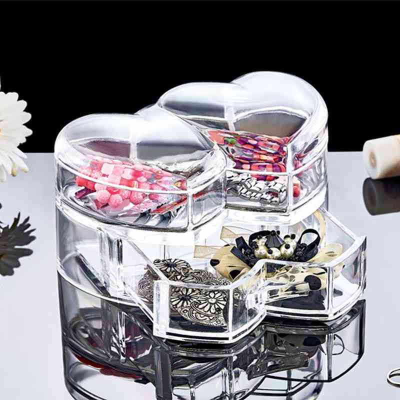 Boite De Rangement Maquillage Et Bijoux