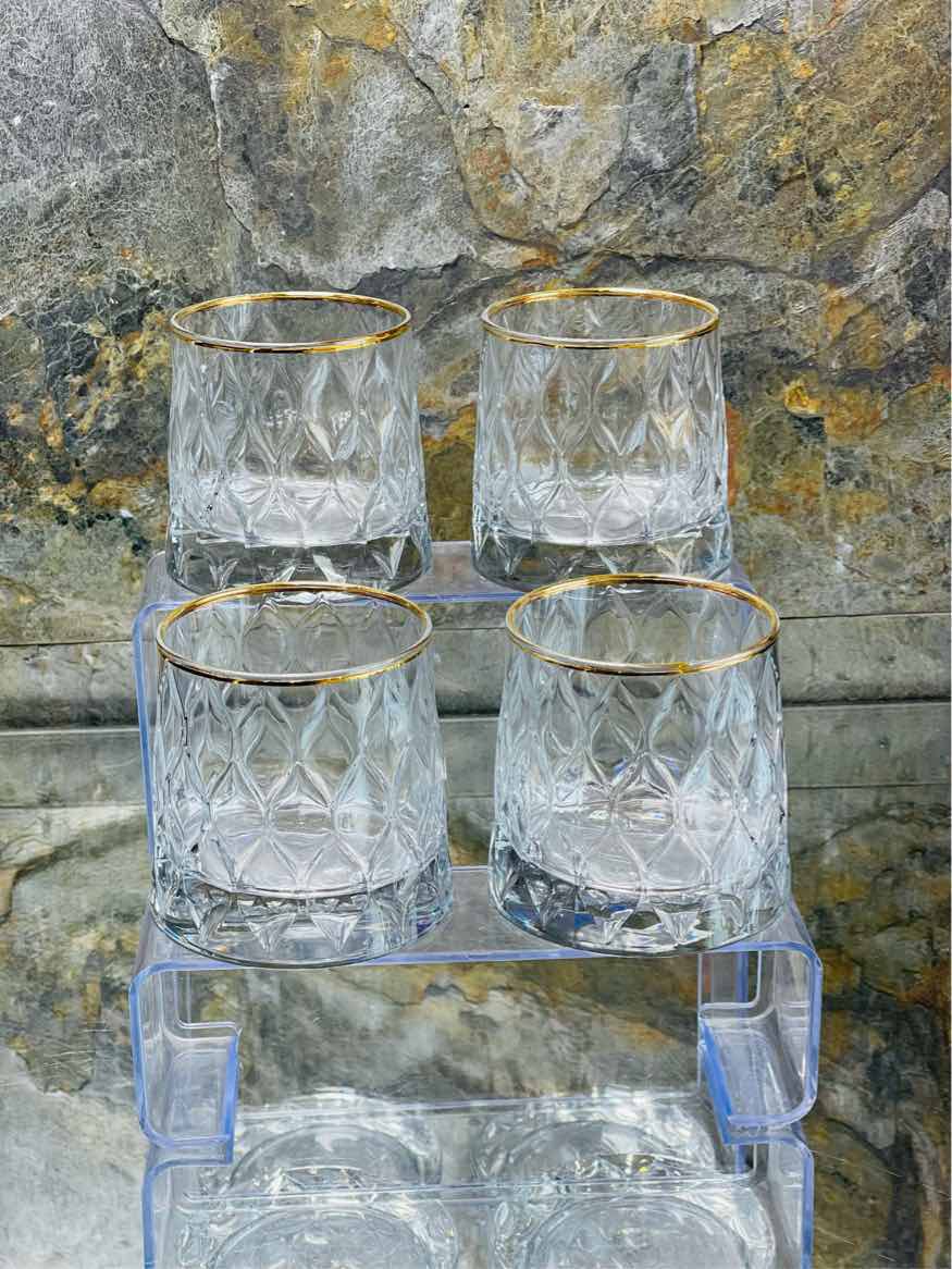 Lot De 4 Verres A Eau 300 ML