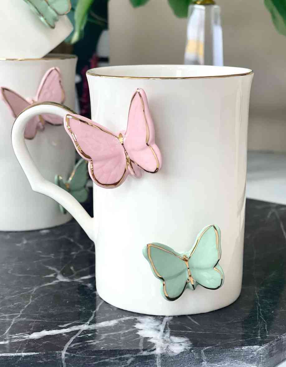 Mug papillon 