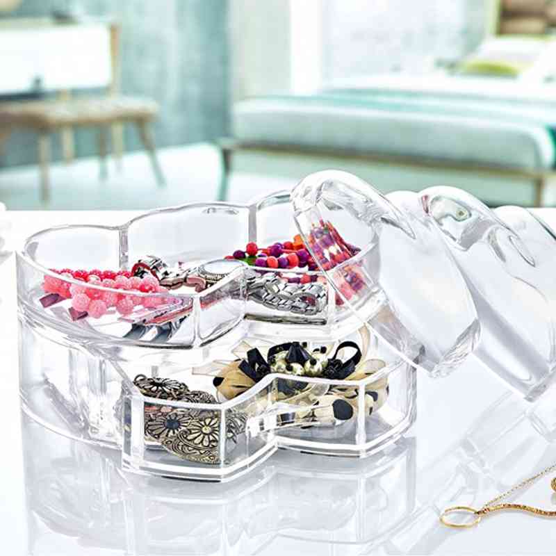 Boite De Rangement Maquillage Et Bijoux