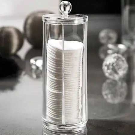 Distributeur à Coton Transparent