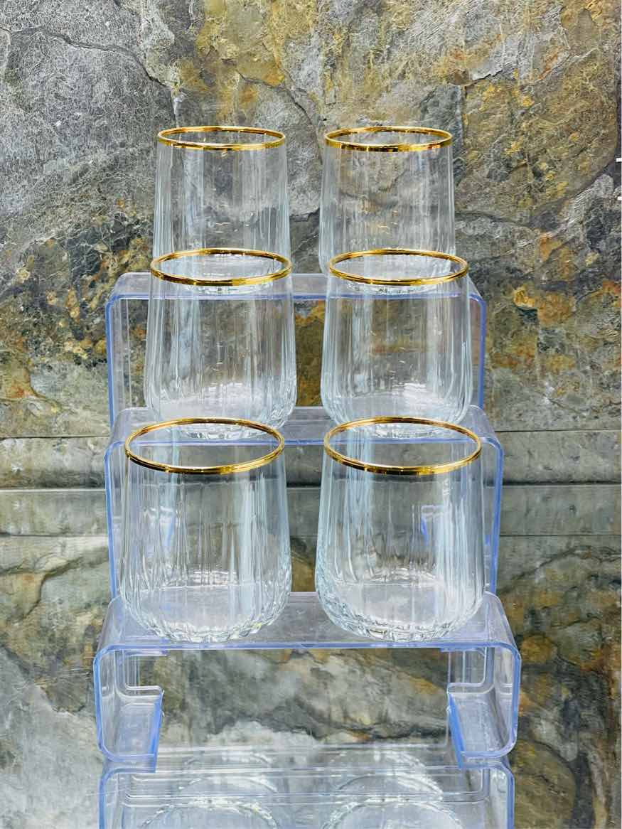 Lot De 6 Verres A Eau 