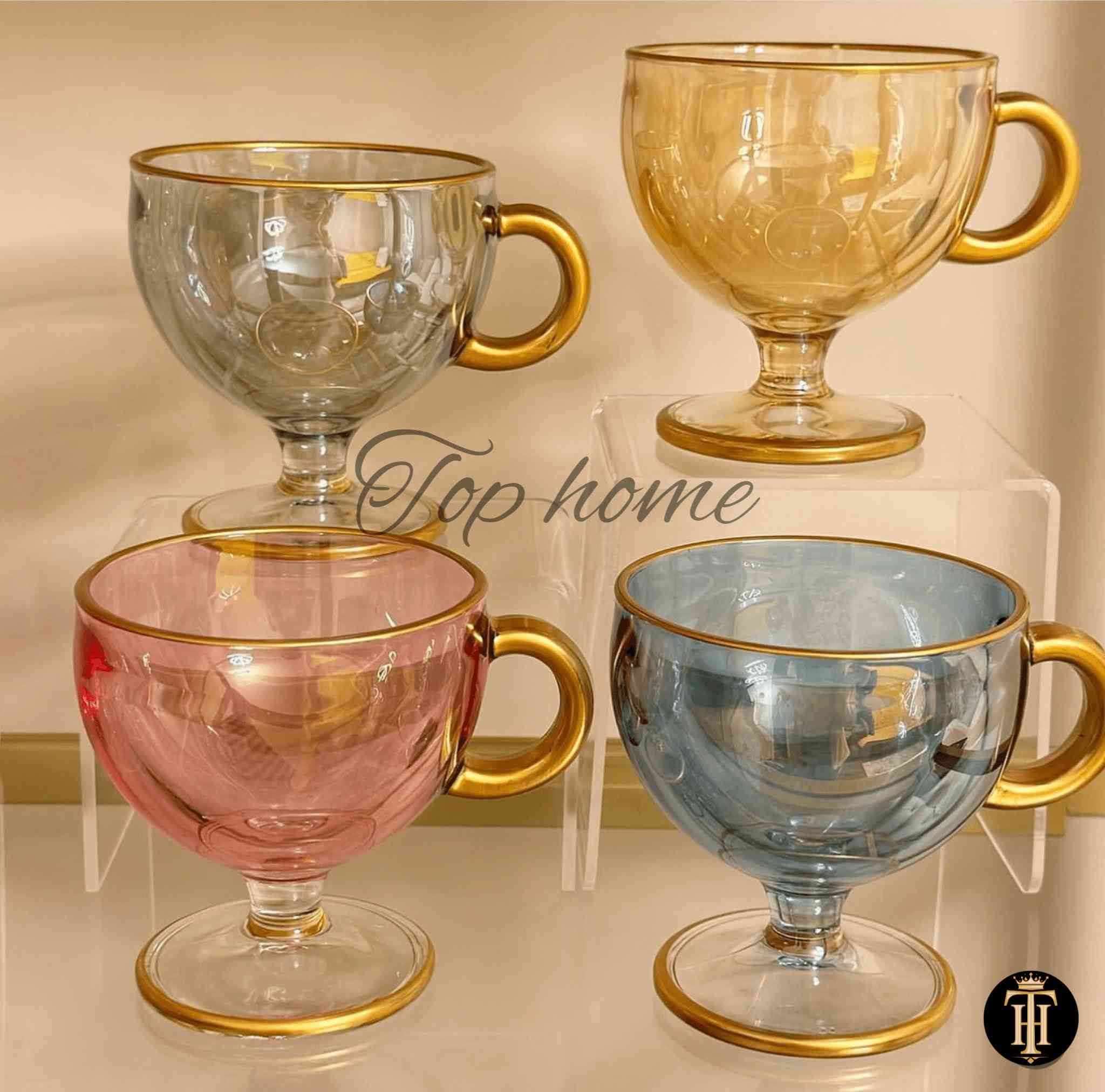 Lot de 4 chopes
