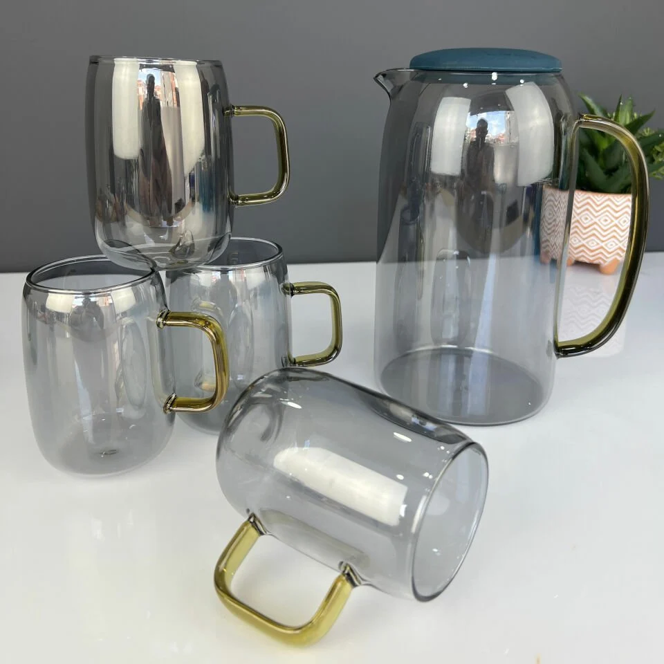 Ensemble Pichet et 4 verres